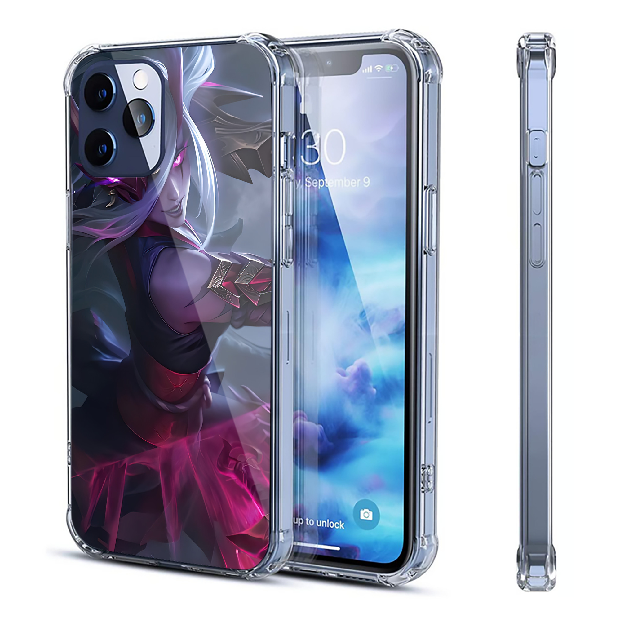 リーグ・オブ・レジェンド League of Legends LOL 【iPhone 12シリーズ対応】透明スマホケース（クリアソフトケース）